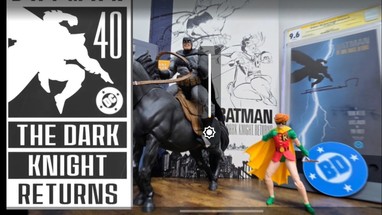 Batman The Dark Knight Returns 40th Anniversary...Favourite Collectables & Art #dccomics #batman 