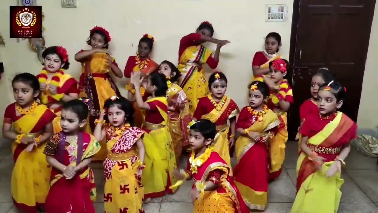 Ore grihobashi performance by sln junior students.🌱