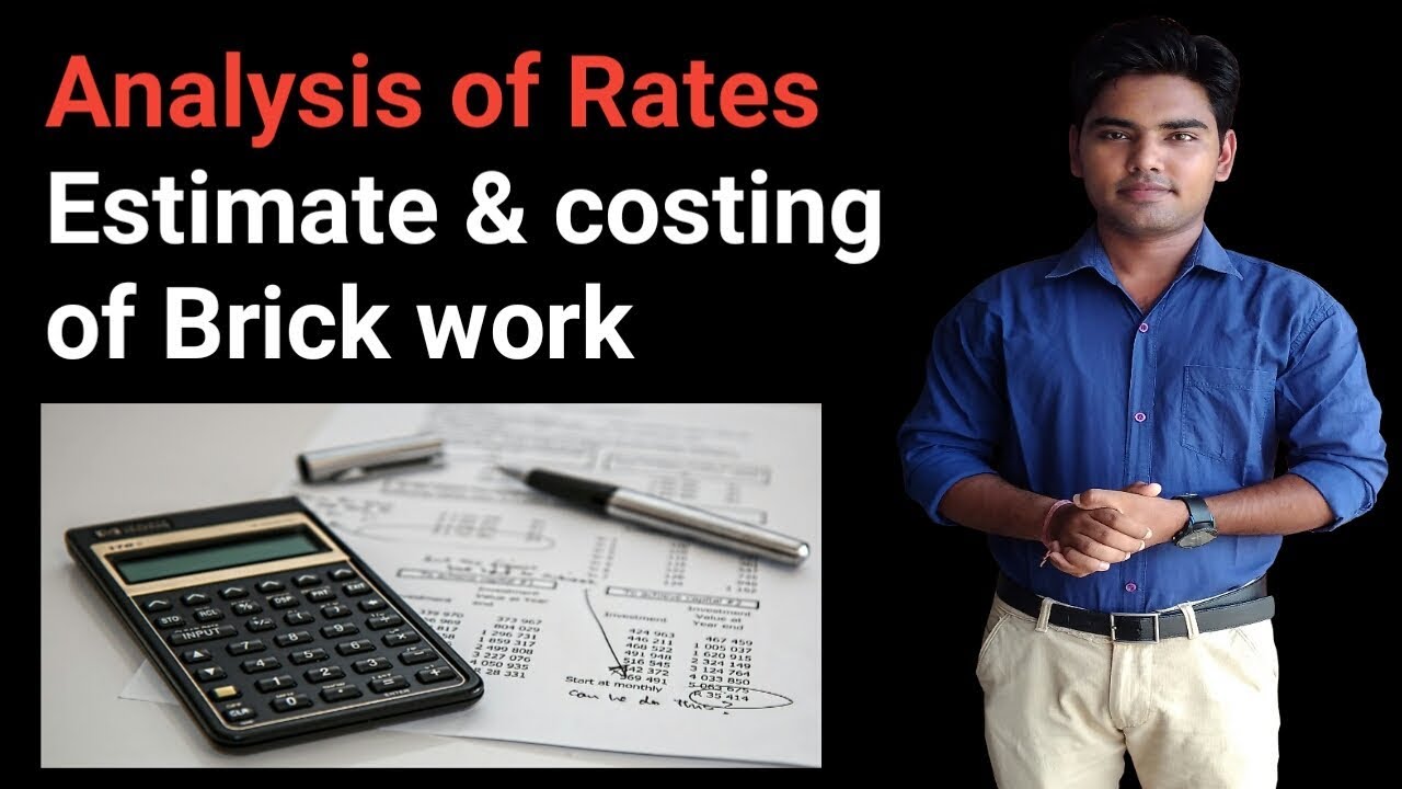 Rate analysis of brick masonry in hindi (Quantity & Estimation)