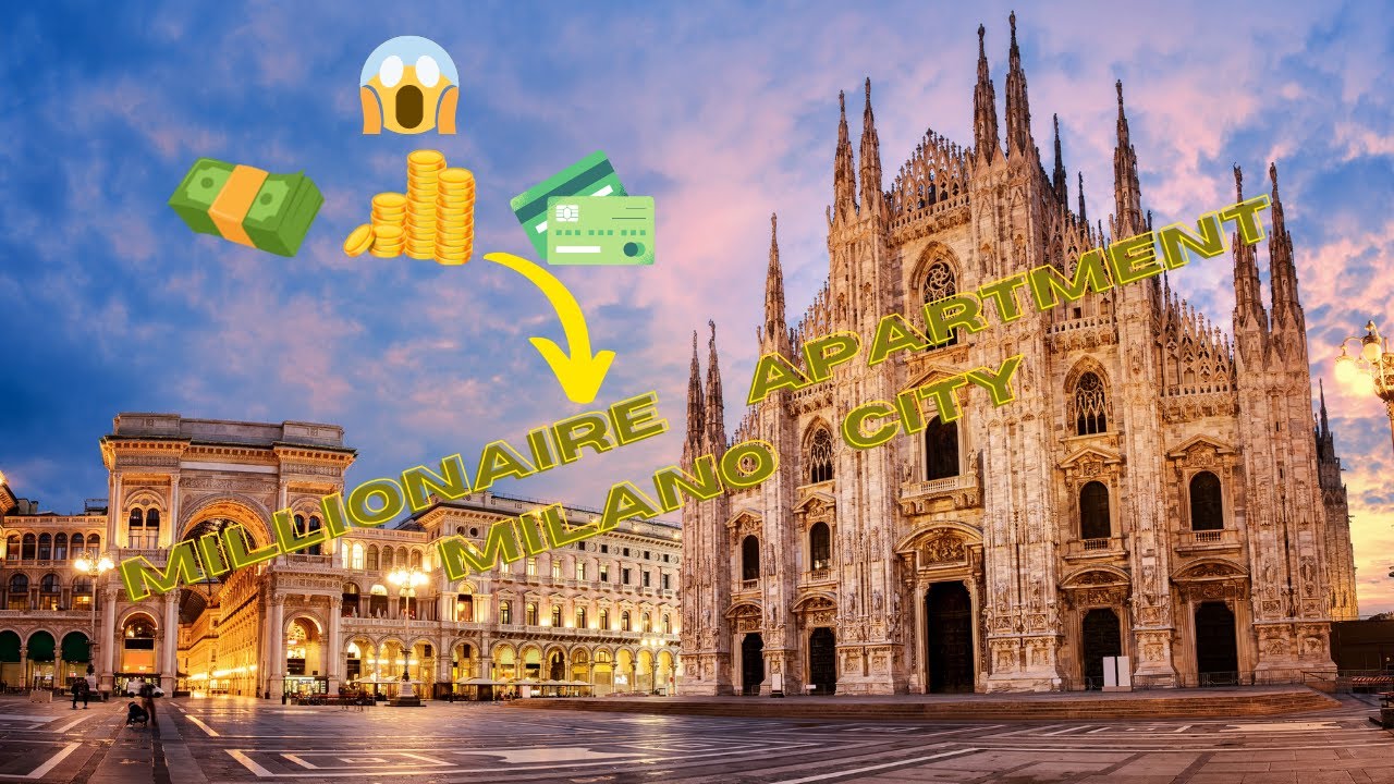 MILLIONAIRE APARTMENT IN MILANO CITY🇮🇹🔑😳😱 10.000.000 &euro;
