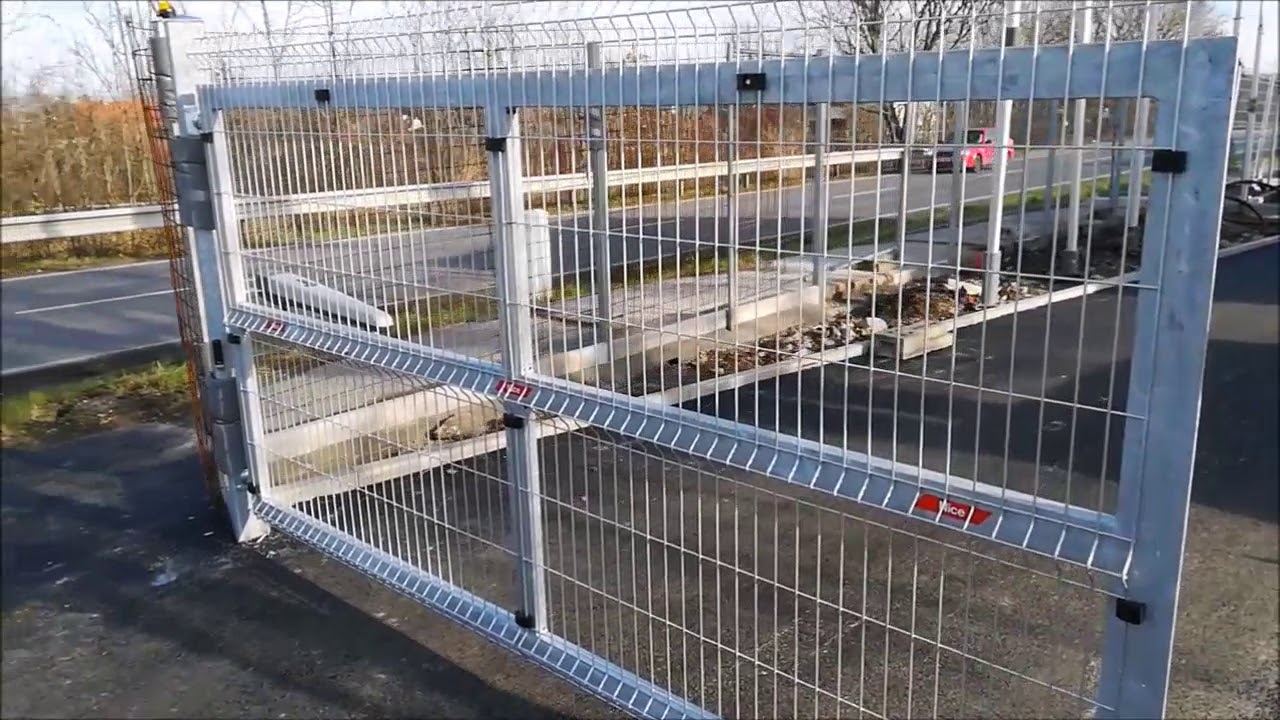 Pohon NICE TOONA5015 na dvoukřídlé bráně 6,5m průjezd