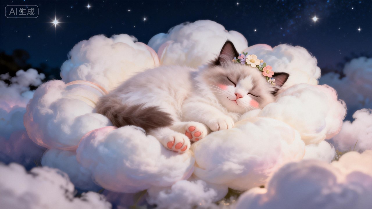 Dreamshore Flower-Cat 梦畔花猫 （15） Provide natural 'sound therapy' for you.为你提供天然的“声音疗法”