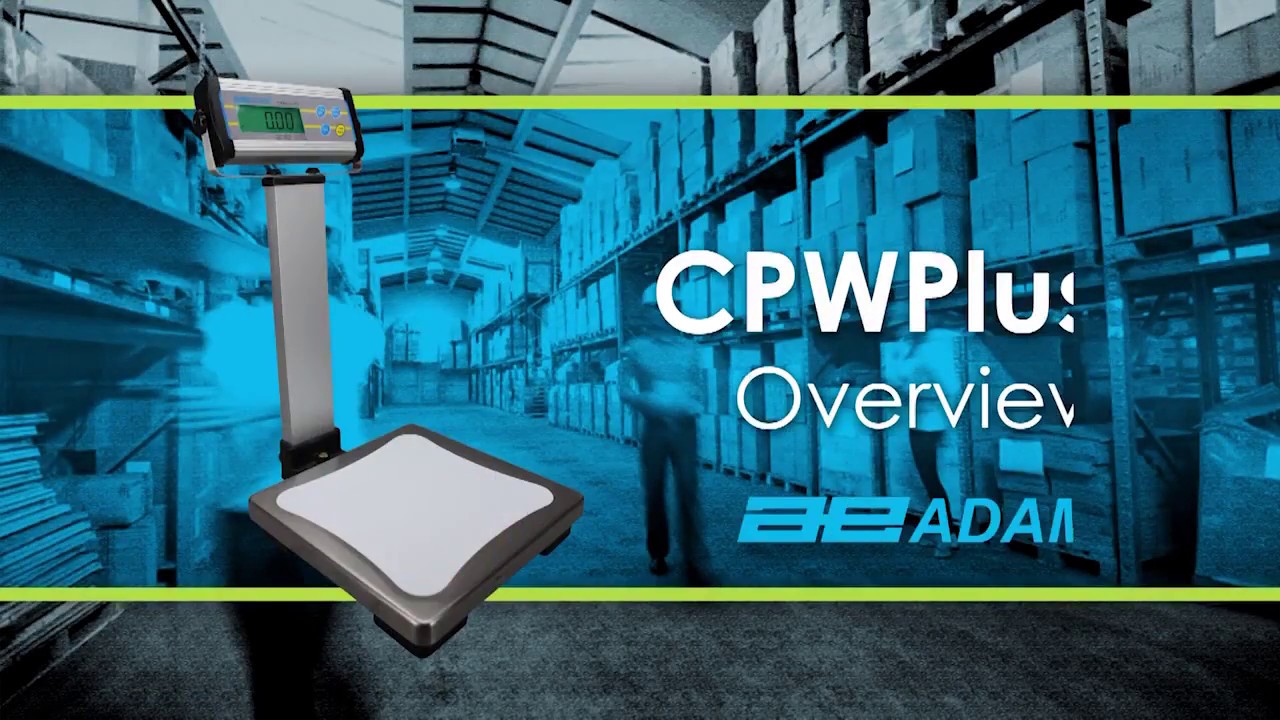 Adam Equipment CPW Plus P Scale  33-Lb. Capacity Model# CPW plus 15P