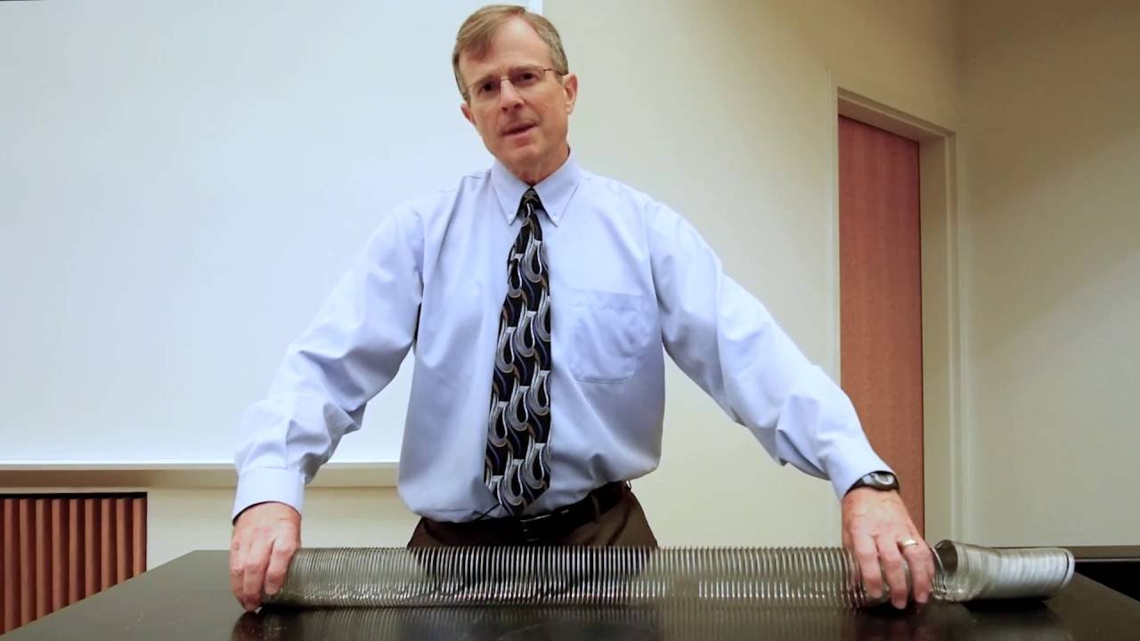 Longitudinal Wave Demo: Slinky