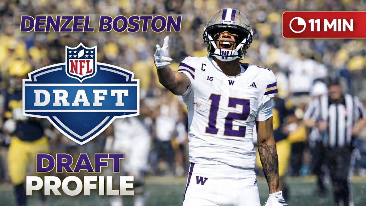 Denzel Boston 2026 NFL Draft Profile in 11 Minutes
