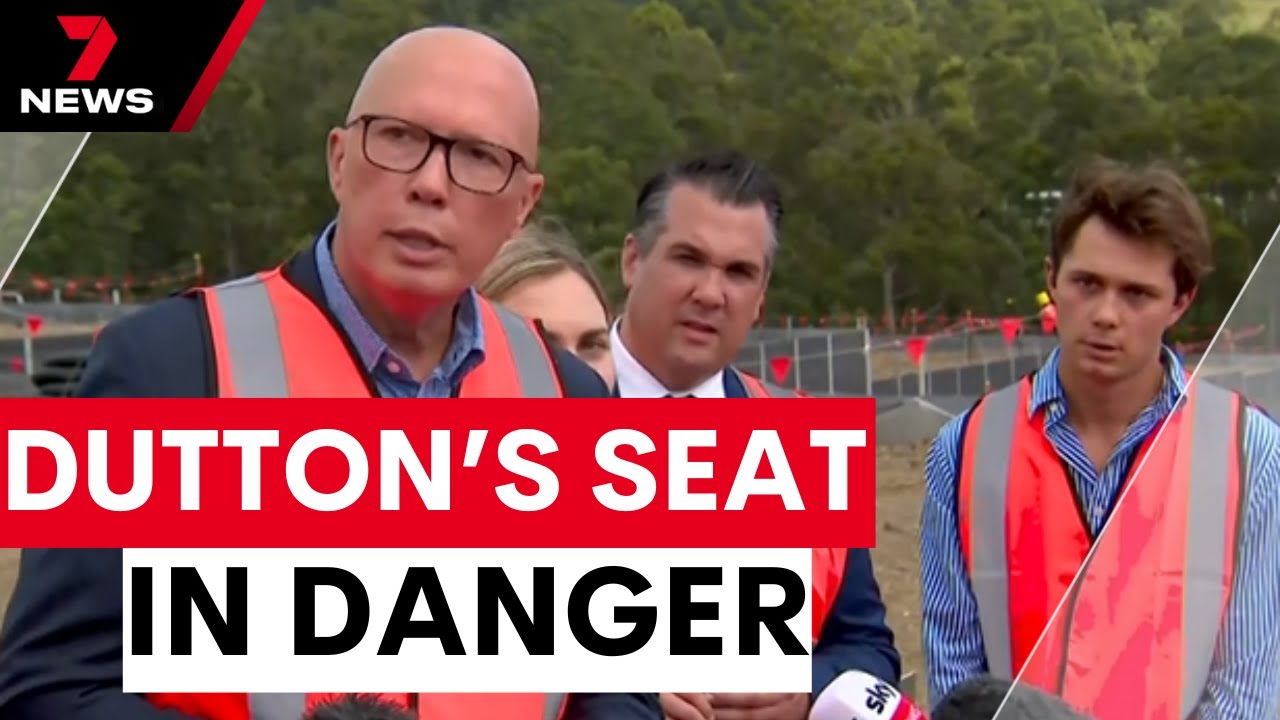 Opposition leader Peter Dutton could lose his own seat of Dickson | 7NEWS