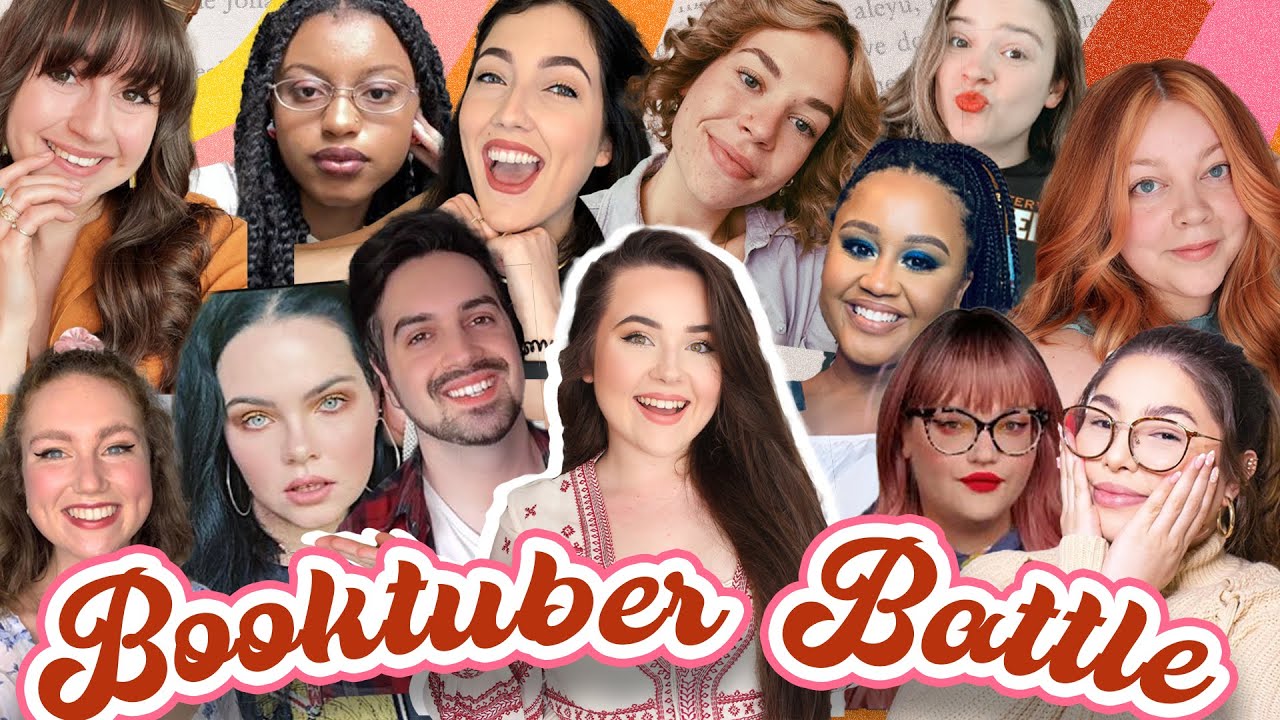 BOOKTUBER BATTLE EP2 📚booktubers compete 1-on-1 to find bookish items! (scavenger hunt)