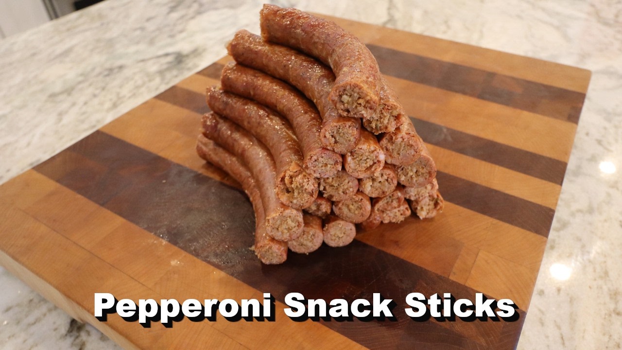 How to Make Pepperoni Snack Sticks