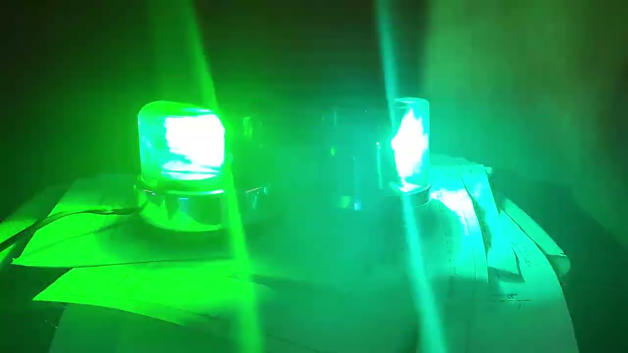 Whelen Responder  & Federal Signal FBII with Green domes