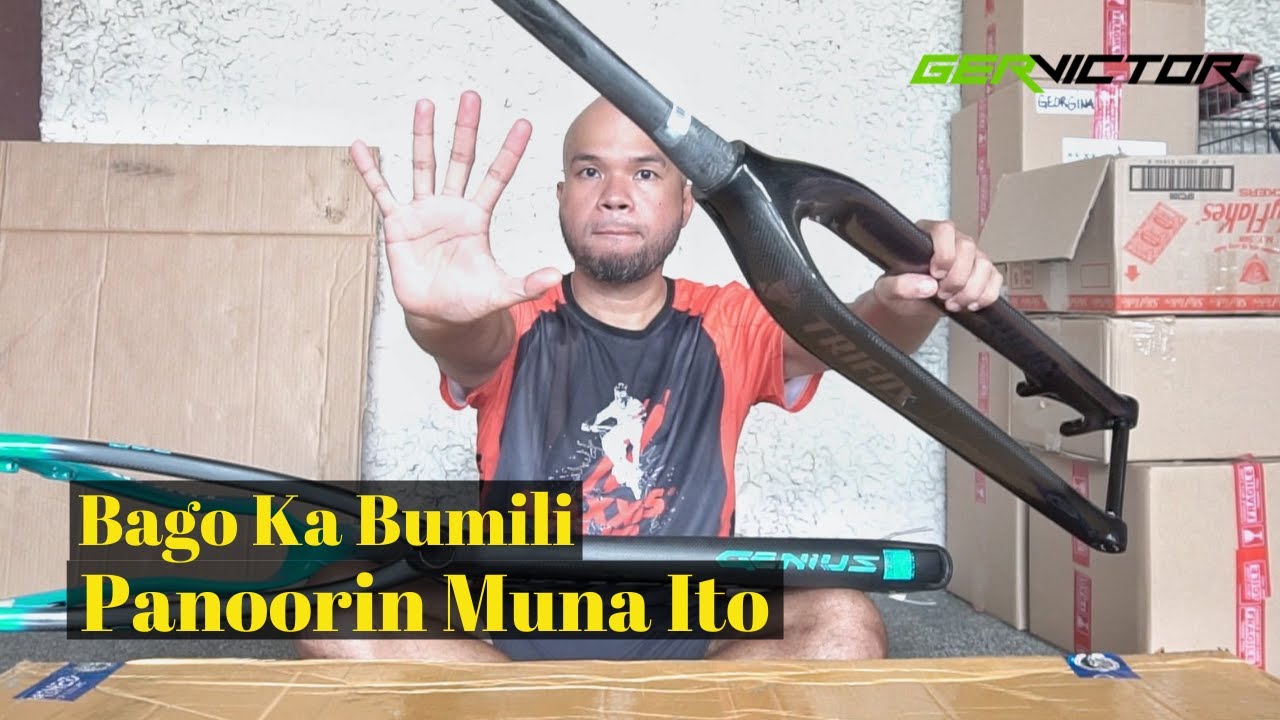 Bago Ka Bumili Ng Chinese Carbon Frames Overseas⚠️ (Trifox MFM200 Unboxing)