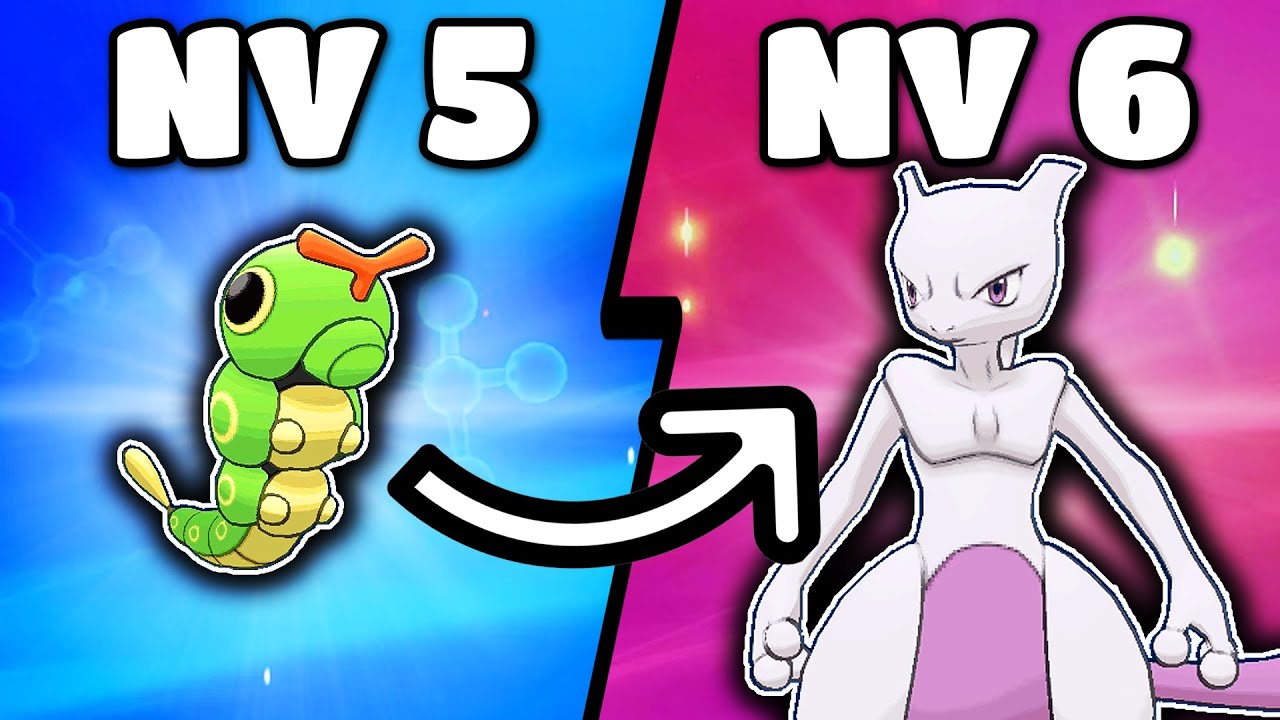 Pokémon pero EVOLUCIONAN ALEATORIAMENTE en cada NIVEL