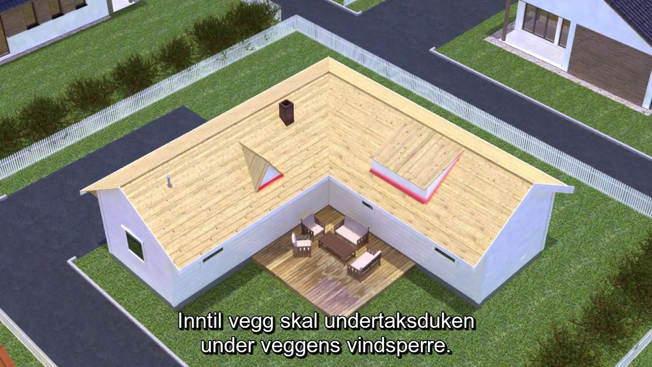 Monterskolen TAK Del 1 - Hvordan legge undertak