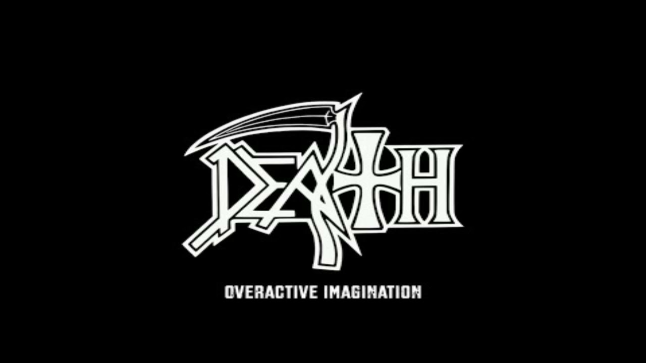 Death - Overactive Imagination Guitar Backing Track With Vocals