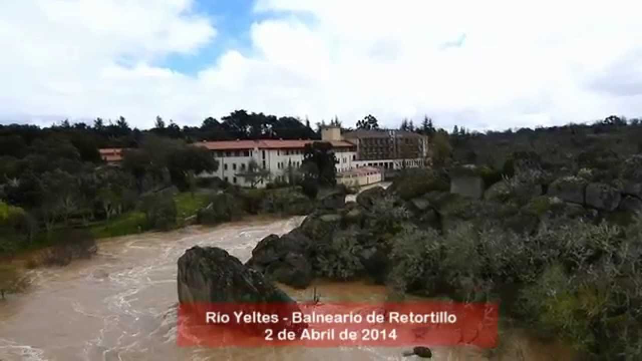 Crecida del R&iacute;o Yeltes - Balneario de Retortillo
