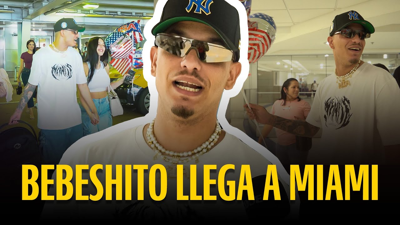 BEBESHITO llega a Miami | Primera Entrevista en Estados Unidos 🇺🇸