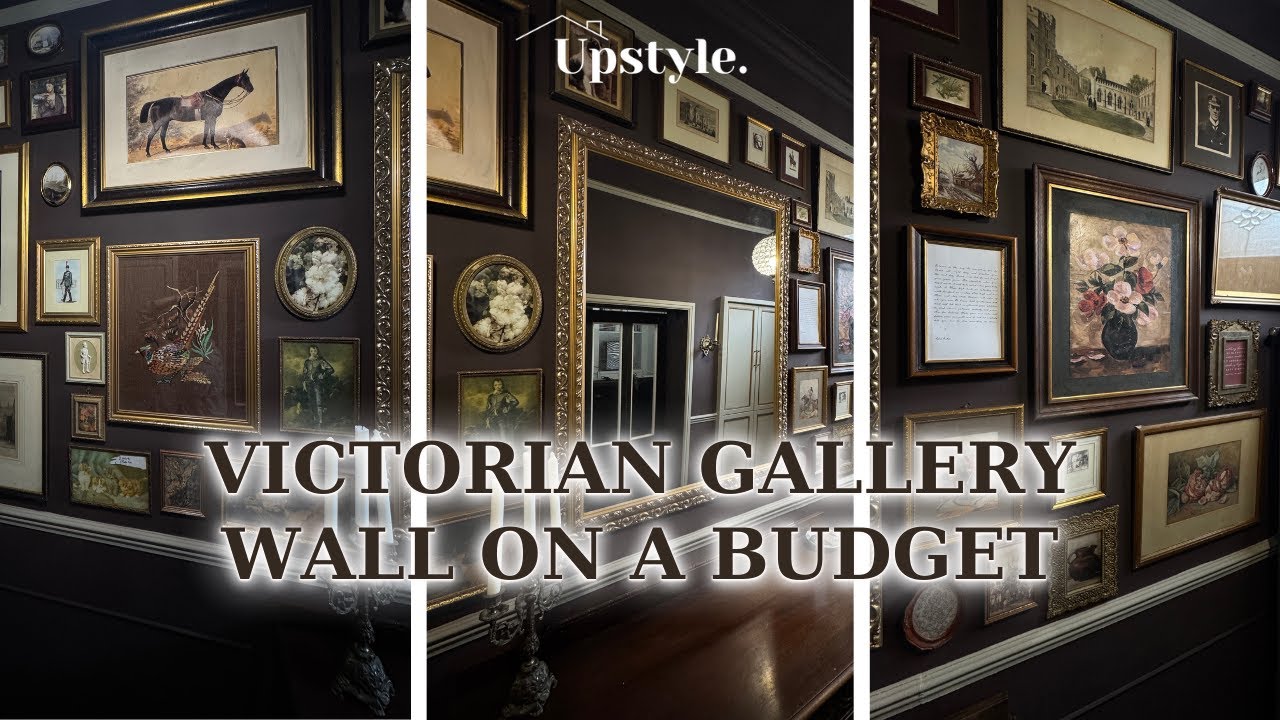 How to Create a Victorian-Inspired Gallery Wall | DIY Home Decor | Moody Home Aesthetic