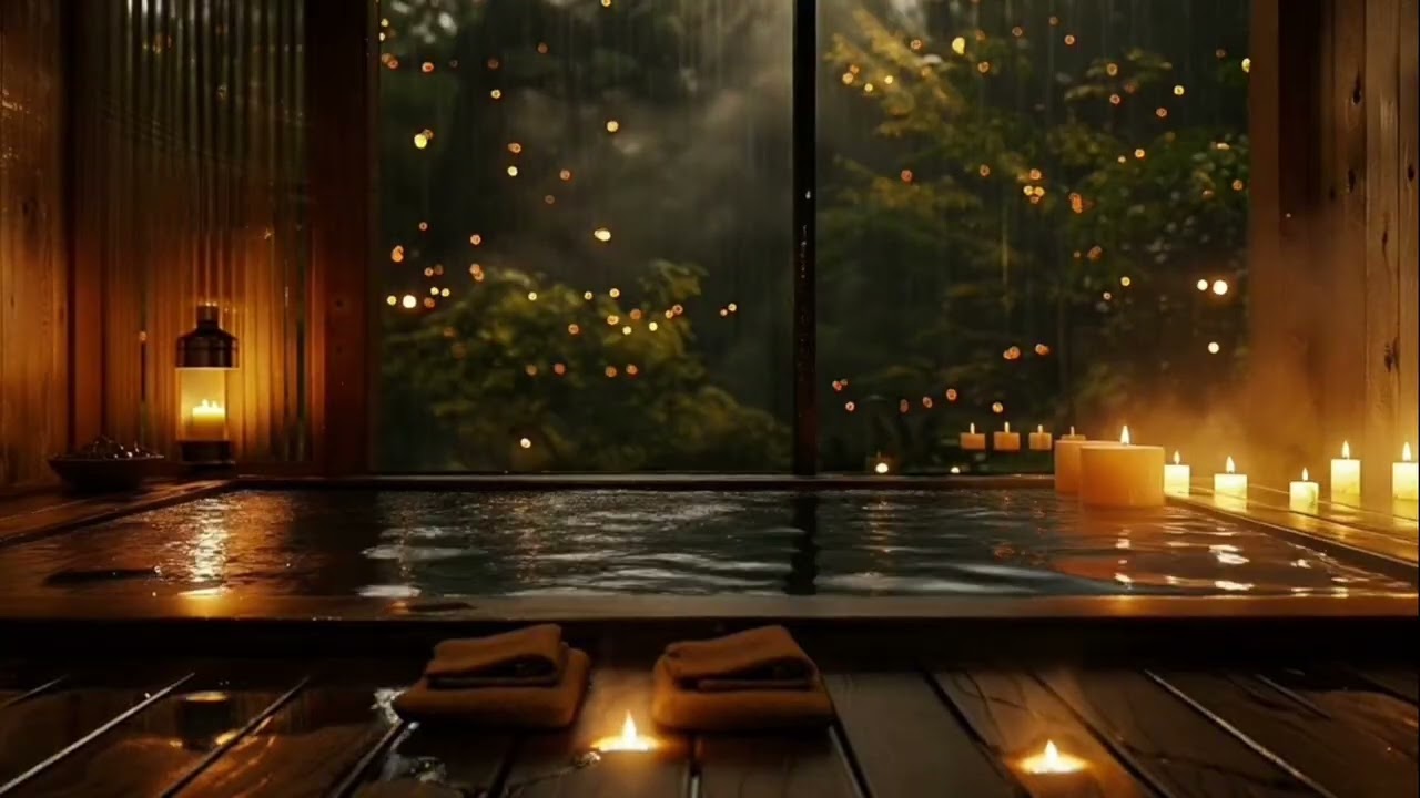 Nhạc Spa Thư Giãn 3 Giờ – Piano & Tiếng Nước Chảy | Giảm Stress, Ngủ Ngon, Thiền & Yoga