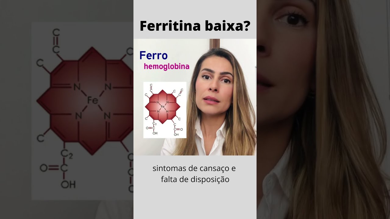 Está com ferritina baixa? Cansaço e falta de disposição? 