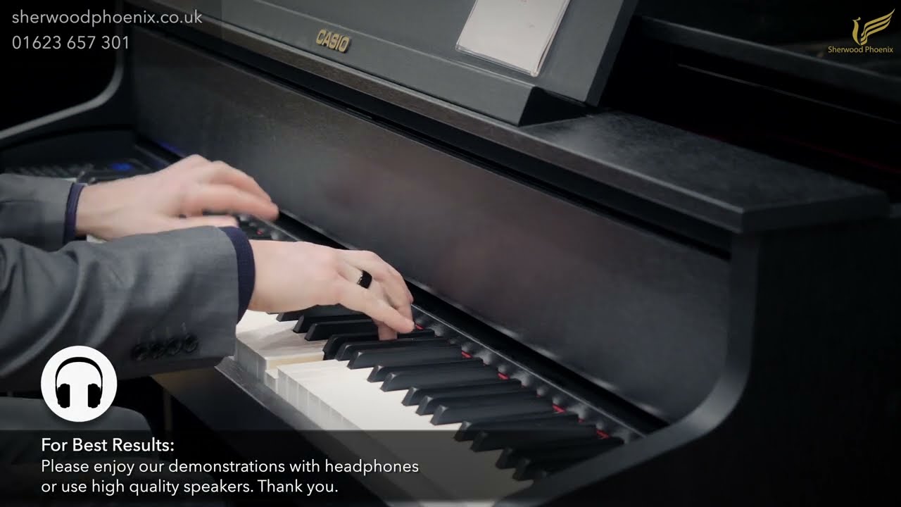 Casio GP-310 'Celviano' Hybrid Digital Piano | Comparison Demonstration Sherwood Phoenix