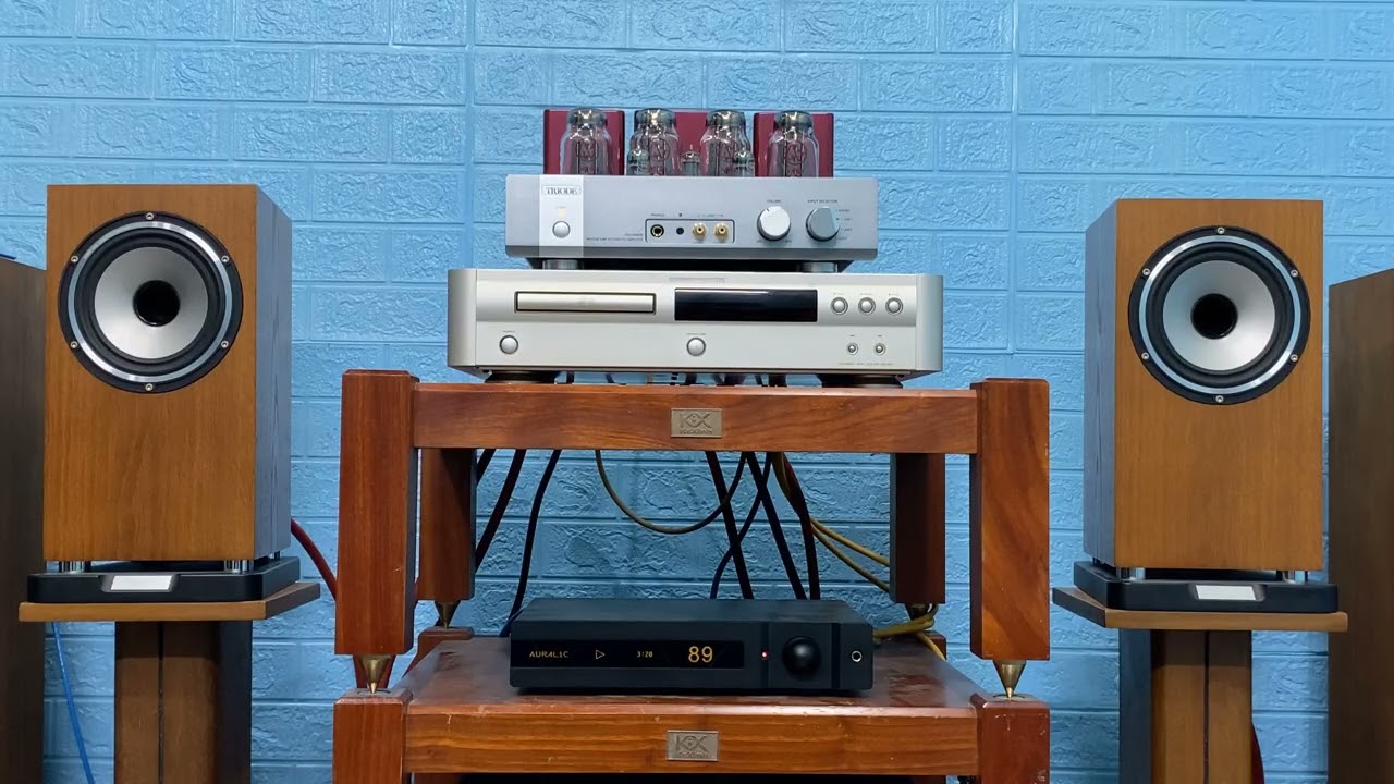 Amly đèn triode TRV-88SER Gép loa tannoy TC6 quá hay lh0978300300 