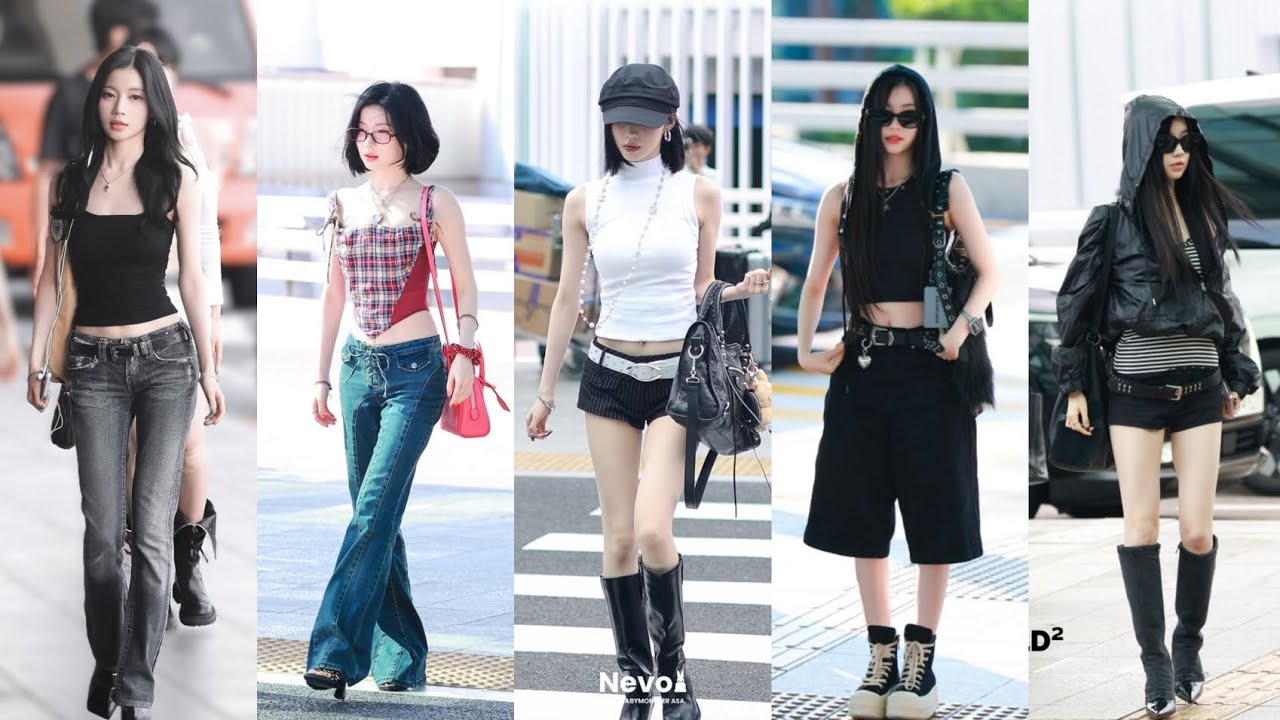 Asa (Babymonster) Airport fashion style 2023-2025 