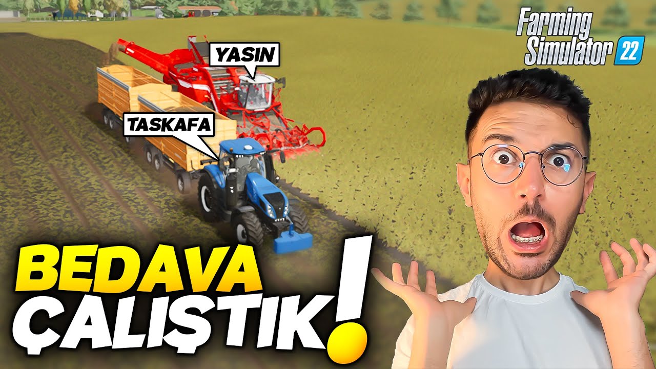 Bu hasattan büyük ZARAR ettik! Farming Simulator 22. Bölüm