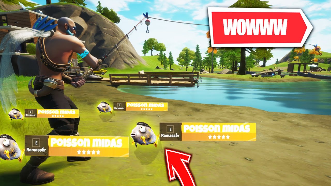 WORLD RECORD 4 POISSONS GUERRIER MYTHIQUE EN 10 MINUTES! #RAYPHIDPOISSONCHALLENGE