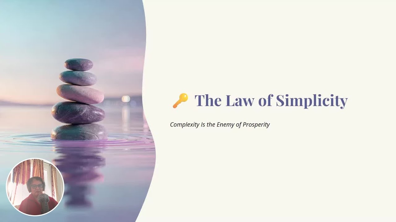The Law of Simplicity
