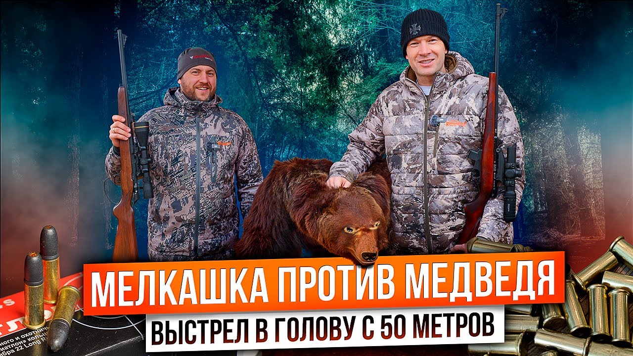 Тест мелкашек! РЕАЛЬНЫЙ СЛУЧАЙ: добыли медведя 22LR! Какую мелкашку выбрать? Обзор карабинов 22LR.
