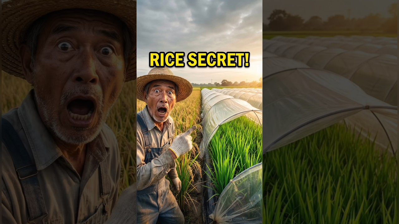 Rice Farming Secret ! #shorts #shortsfeed