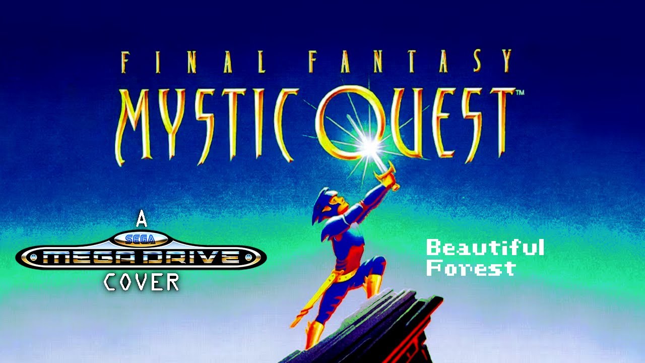 Final Fantasy Mystic Quest - Beautiful Forest - Sega Genesis / Mega Drive Cover YM2612