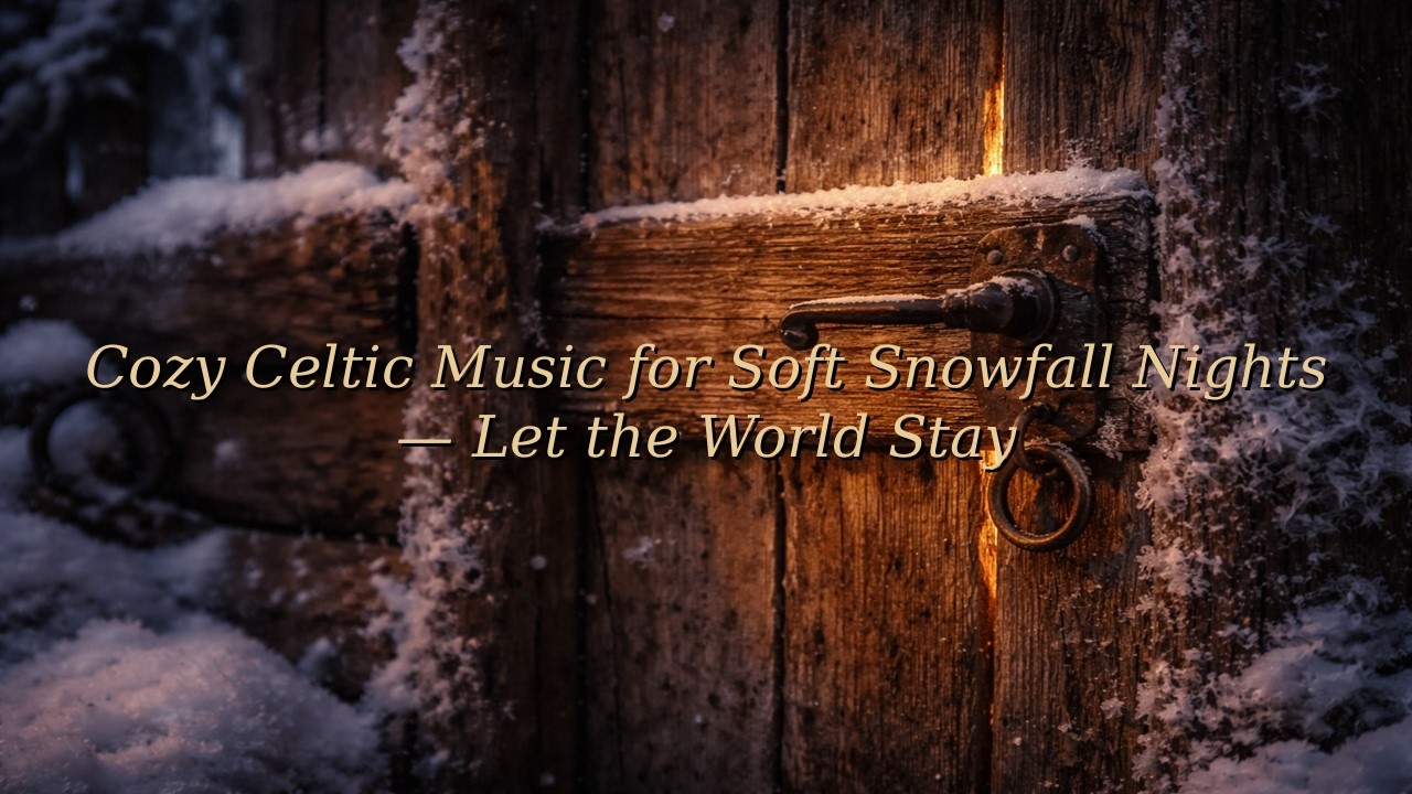 Cozy Celtic Music for Soft Snowfall Nights — Let the World Stay
