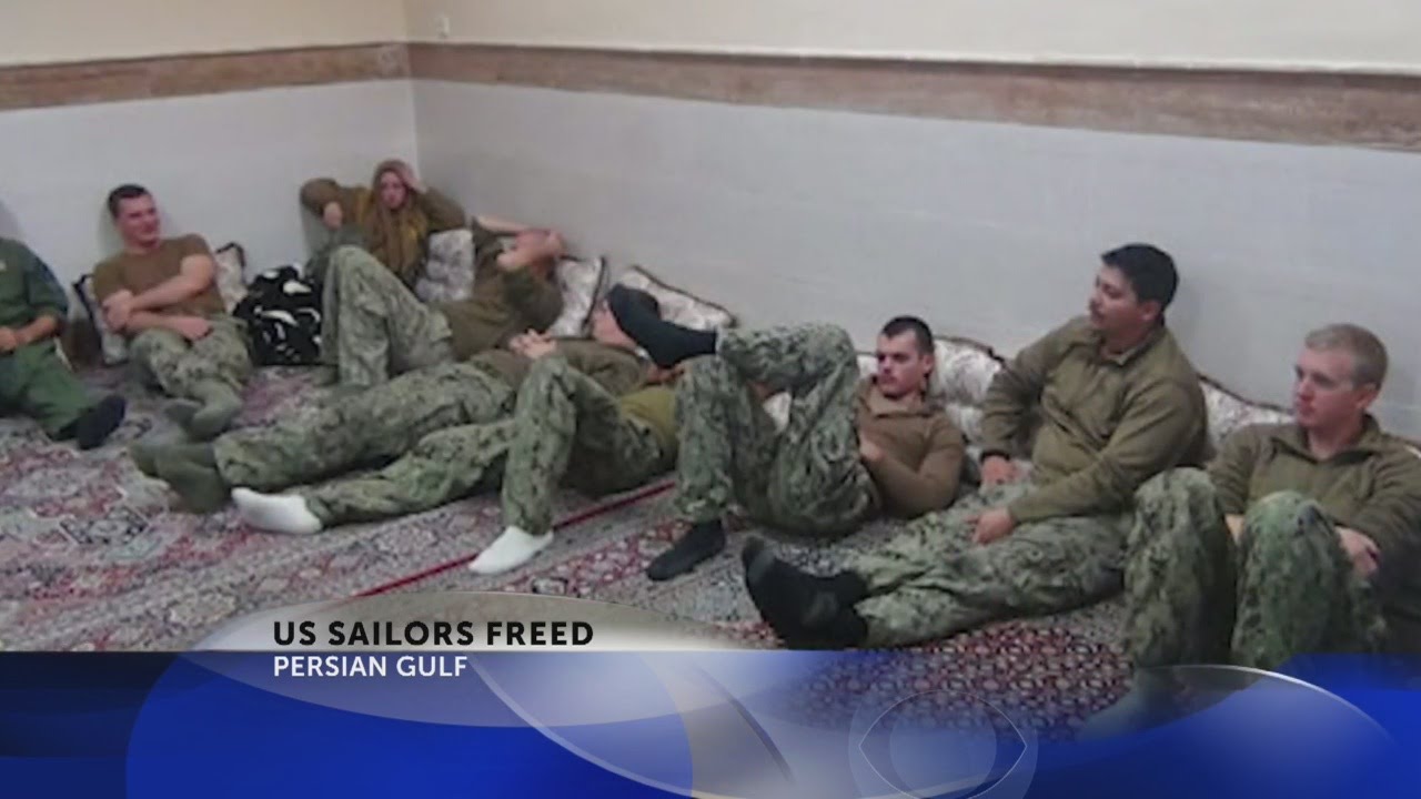 Iranian state media reports all 10 detained US Navy sailors freed