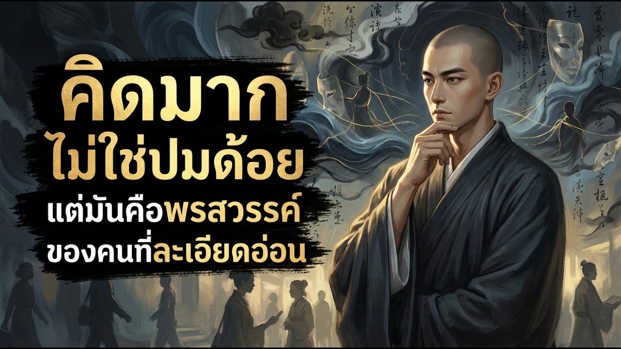 อาการ 'คิดมาก' ไม่ใช่ปมด้อย... แต่มันคือพรสวรรค์ของคนที่มี 'ความละเอียดอ่อน' ขั้นสูง