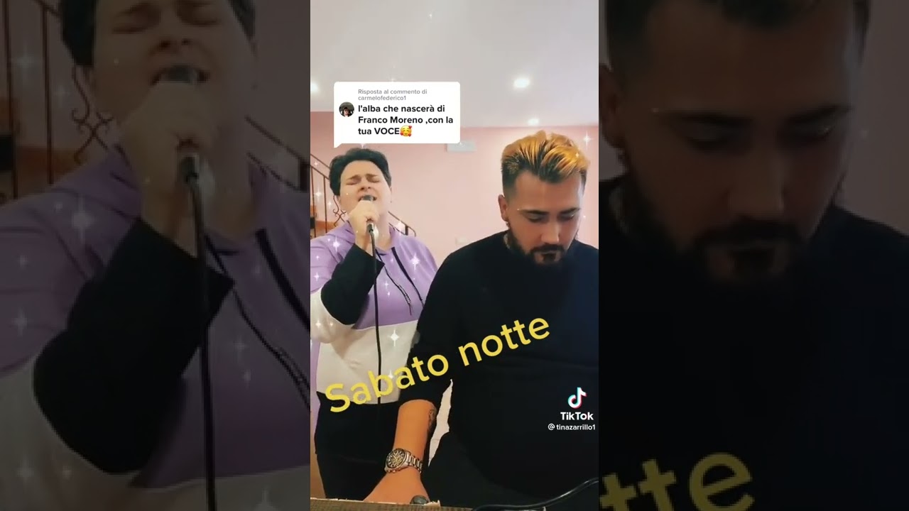 Sabato Notte Tina Zarrillo...