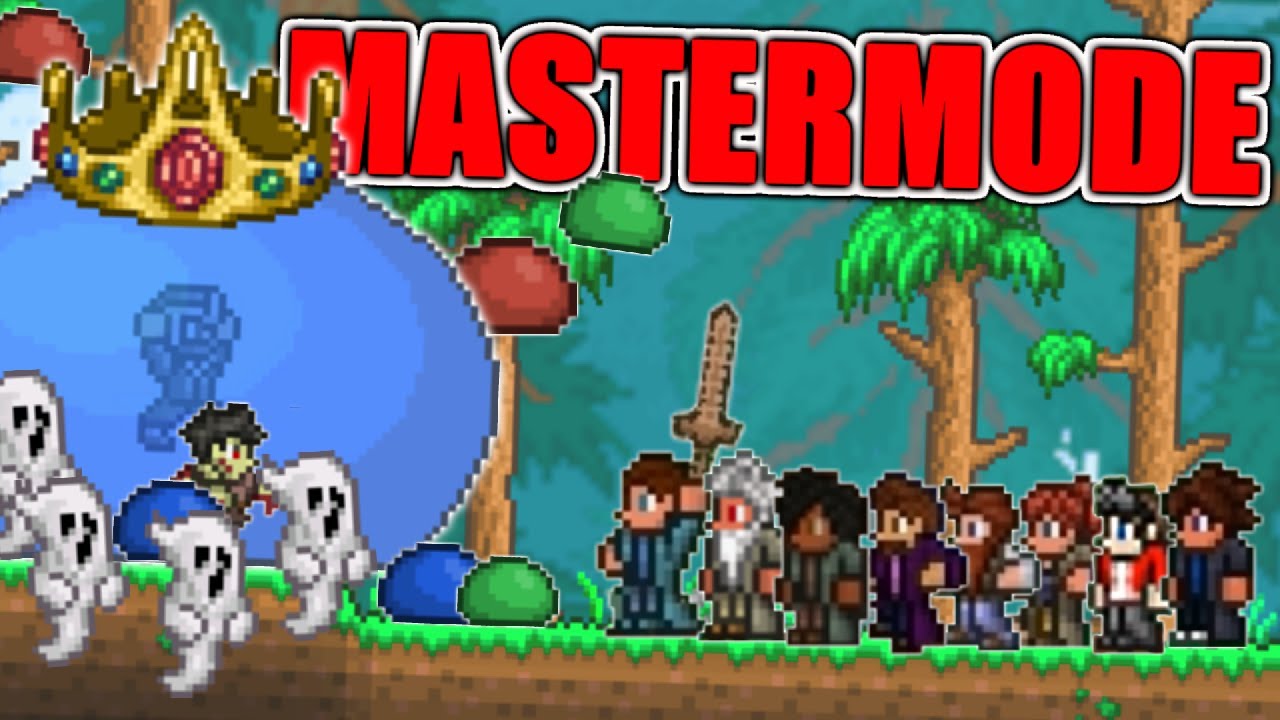 8 ветеранов Terraria берутся за MASTERMODE [1]