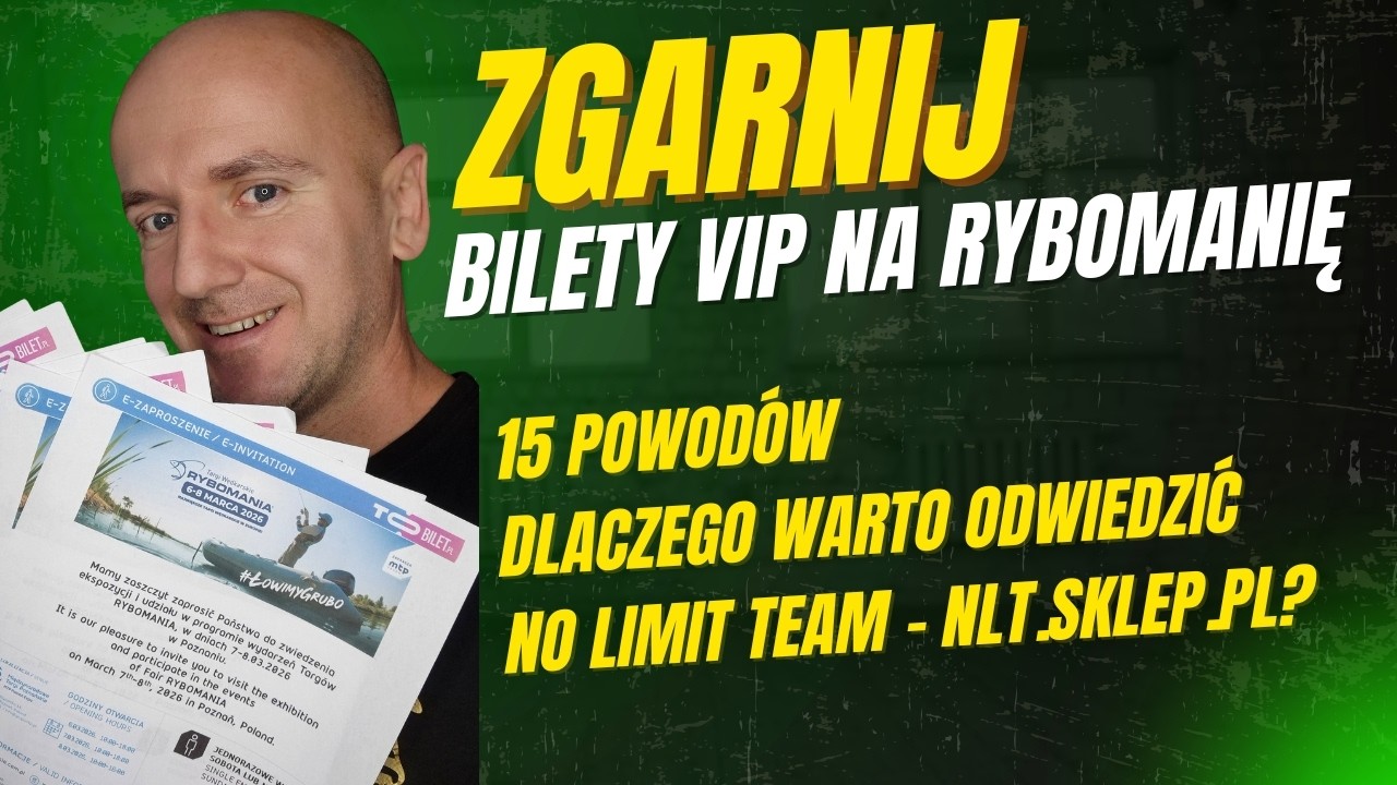 Tickets for Rybomania, why is it worth visiting No Limit Team?