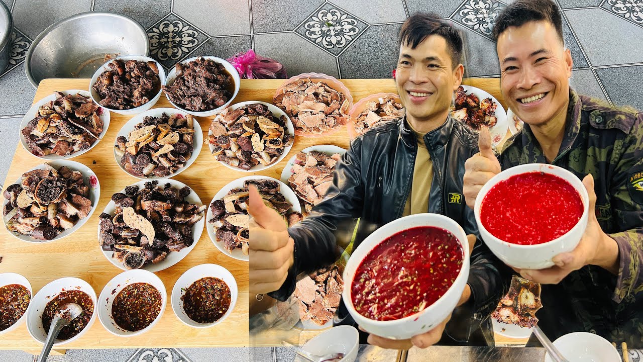 Thịt Chó 4 Món Bữa Cơm Tổng Kết Kè Móng Đá/Hoàng Việt Tây Bắc