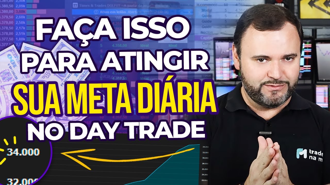 FAÇA ISSO para ATINGIR sua META DIÁRIA no DAY TRADE