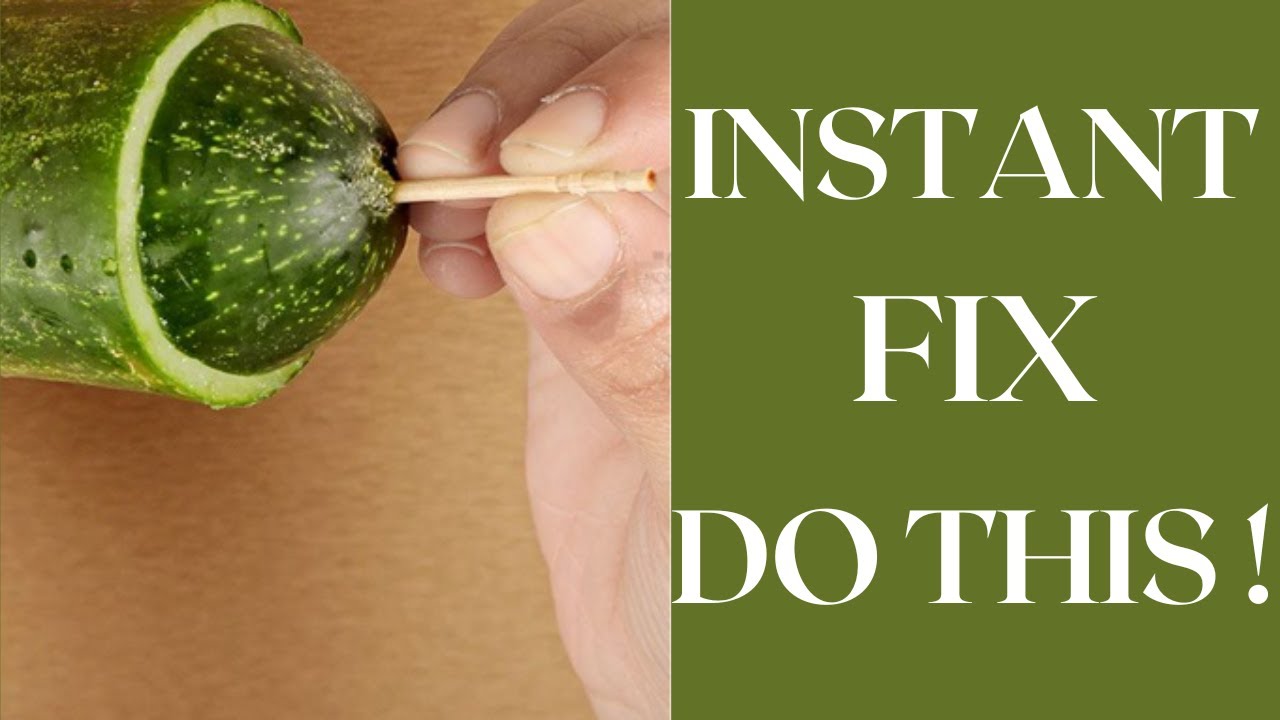 Chef's tips on how to remove bitterness from cucumber