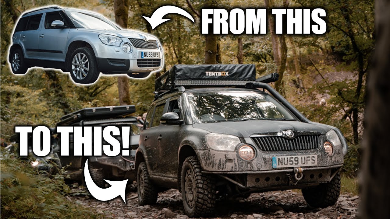 Building an Overland Skoda Yeti 2.0 TDI CR CBDB in 10 Minutes! 💪