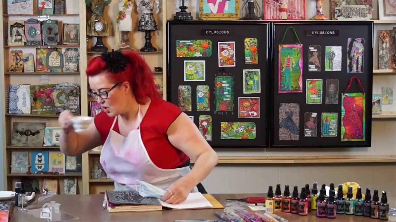 Doodling with the Dylusions Journal Block