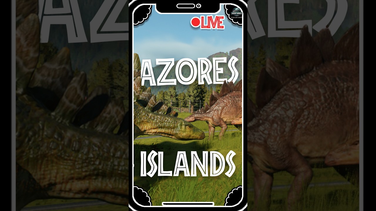 Can I Get 5 Stars on the Azores Islands? | Jurassic World Evolution 3: Campaign | LIVE 📱