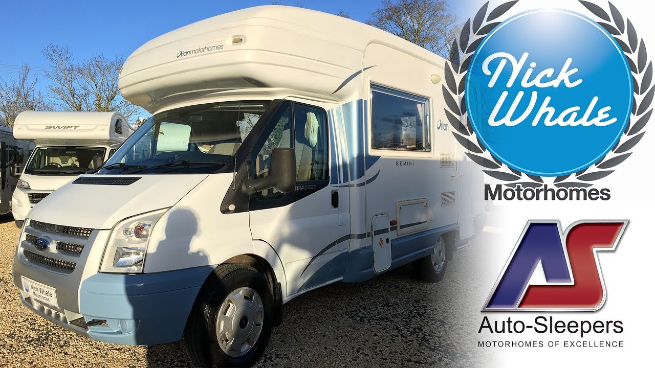 For Sale - Auto-Sleepers Orion Gemini - Nick Whale Motorhomes