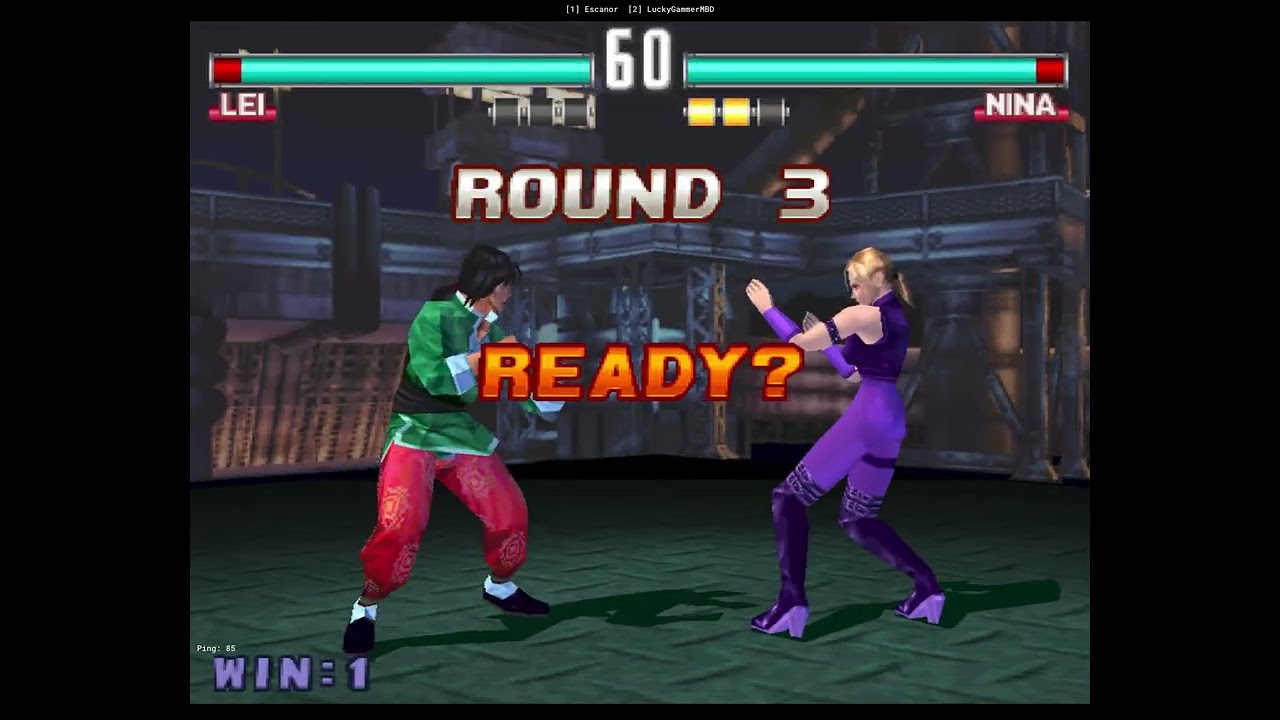 Tekken 3 Online EScanner VS Lucky Pro Level Ft10 Match