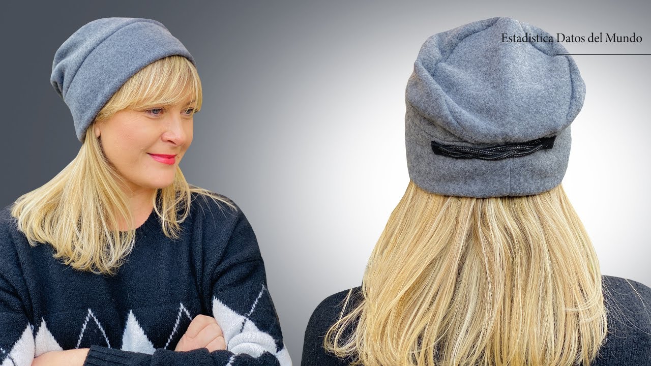 Gorro Fácil Para Invierno Reutilizando Las Mantas / Trucos de Costura