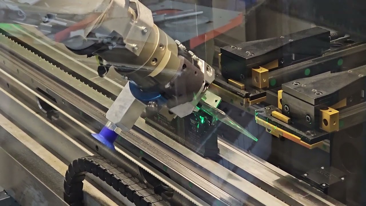Bystronic MBR Bybend Robotic Press Brake - small 14ga SS bracket