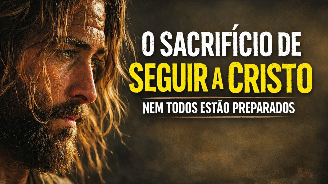 O CUSTO DE SEGUIR JESUS! VOCÊ NÃO ESTÁ PRONTO PRA ESSA CONVERSA