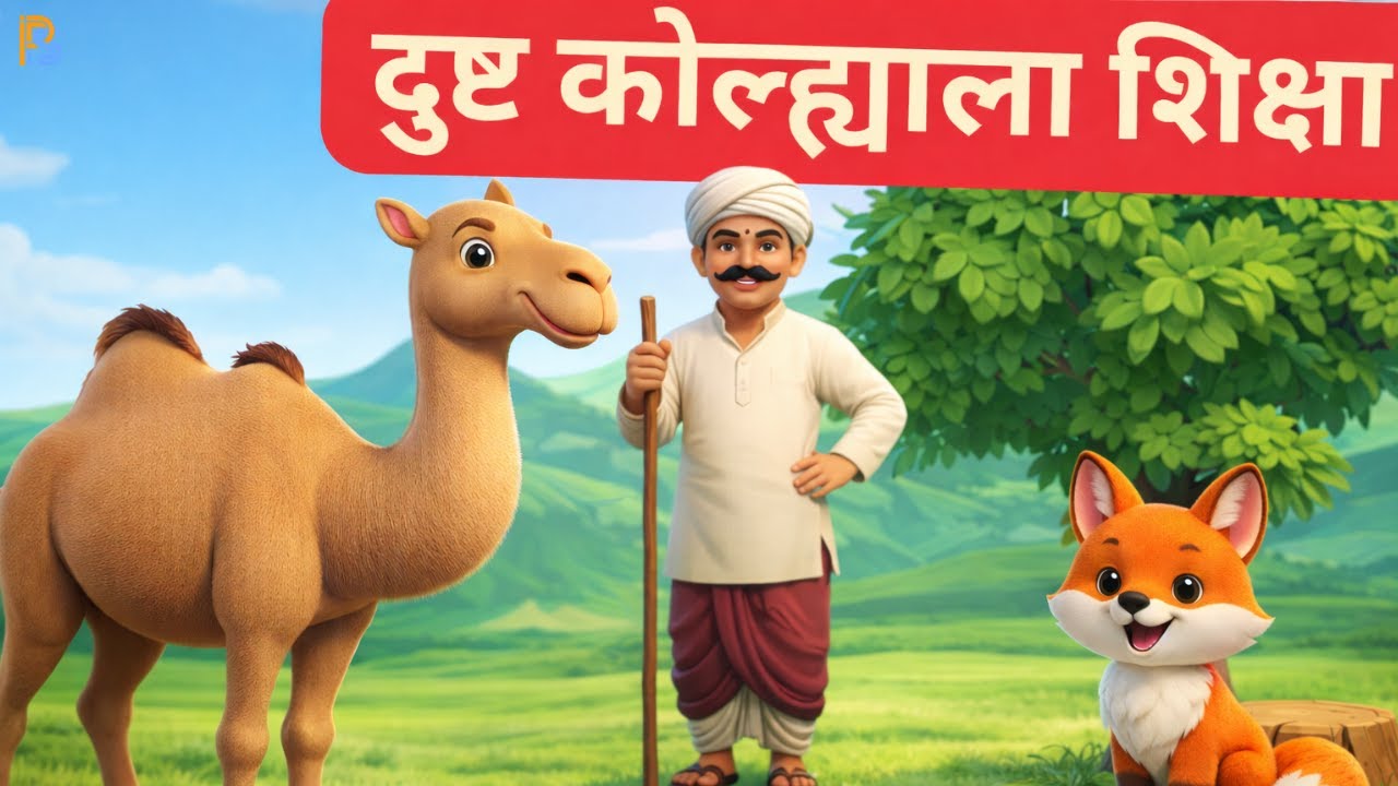 दुष्ट कोल्ह्याला मिळालेली शिक्षा | नैतिकता शिकवणारी बालकथा | Kids Moral Story | Giggle Wiggle