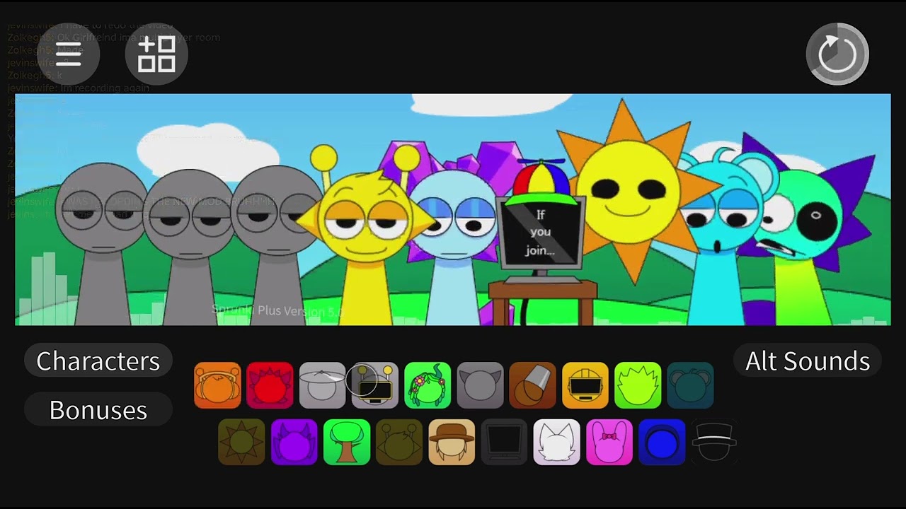 Playing Multiplayer With my Girlfreind and Friendson Sprunki Plus 
